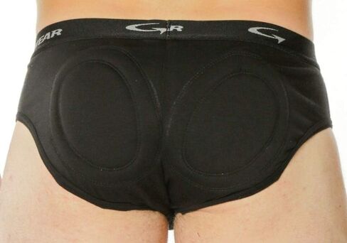 Go Softwear Super Padded Butt Brief (Black in Saudi Arabia