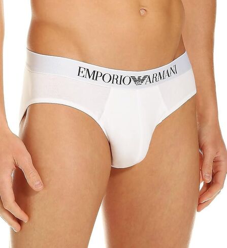 Emporio Armani Men's Cotton Stetch Brief in Saudi Arabia