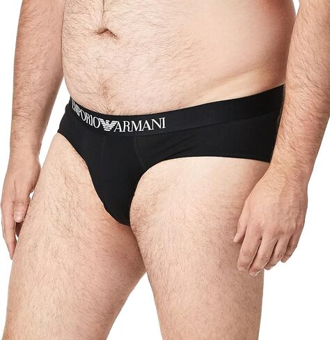 Emporio Armani Men's Cotton Stetch Brief in Saudi Arabia