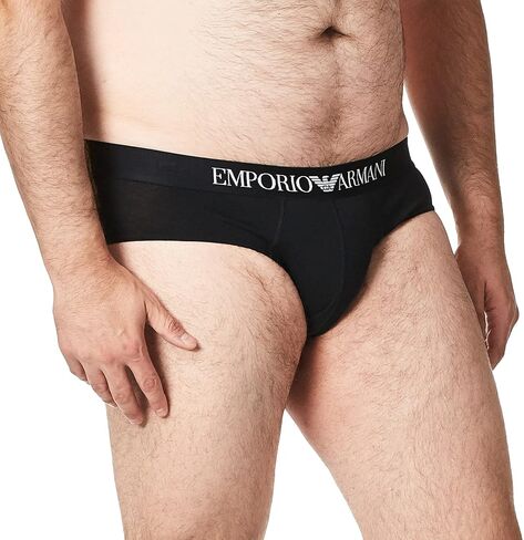 Emporio Armani Men's Cotton Stetch Brief in Saudi Arabia