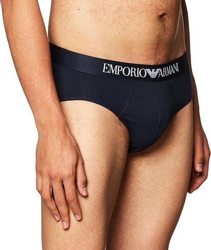 Emporio Armani Men's Cotton Stetch Brief in Kuwait