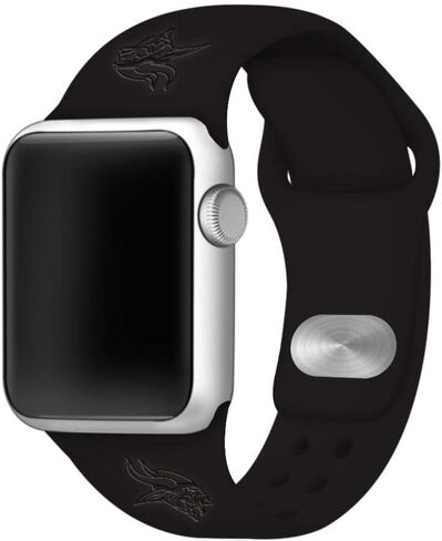 GAME TIME Minnesota Vikings Engraved Silicone Sport Watch Band Compatible with Apple Watch in Saudi Arabia