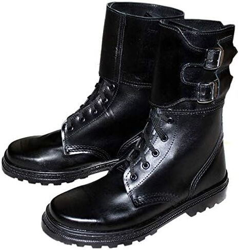 Russian Men's tactical summer Spetsnaz boots Active rest/Work leather combat footwear with buckles in Saudi Arabia