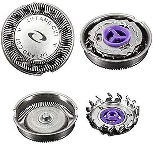 NEW Set of 3 Replacement Shaver Heads Compatible with Philips Norelco HQ56 HQ55 HQ4 HQ3 by RazorShop in Saudi Arabia