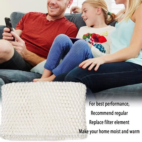 HIFROM 4Pack Replacement Humidifier Wick Filters Compatible with Kaz & Vicks 3020 V3100 V3500 V3600 V3800 V3900 Honeywell HCM-300T HCM-350 Humidifier WF2 & PWF2 in Saudi Arabia