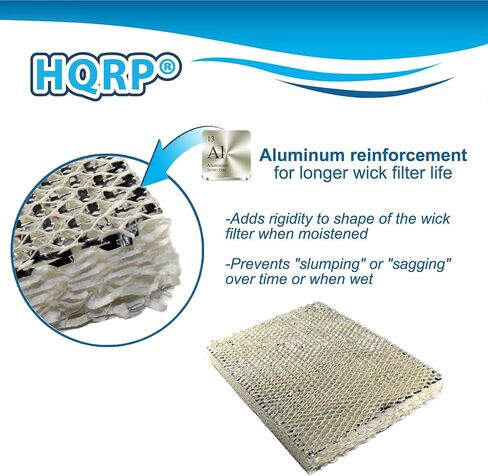 HQRP Water Filter for Bryant/Carrier P110-4545 fits Carrier HUMCCWBP2417, Bryant HUMBBWBP2417 Humidifiers in Saudi Arabia
