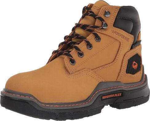 WOLVERINE Men's Raider DuraShocks Insulated 6 Inch Composite Toe Construction Boot in Saudi Arabia