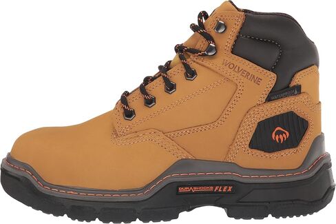 WOLVERINE Men's Raider DuraShocks Insulated 6 Inch Composite Toe Construction Boot in Saudi Arabia