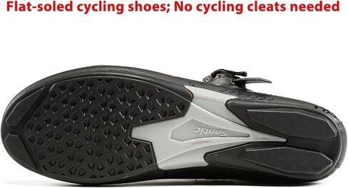 Santic Cycling Shoes Men Spin Unlocked Bike Bicycle Road Biking Lock Shoes MTB Cycling Accessories Self-Locking Shoes in Kuwait