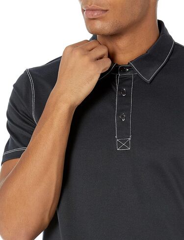 28 Palms Men's Standard-fit Hawaiian Performance Pique Polo Shirt in Saudi Arabia
