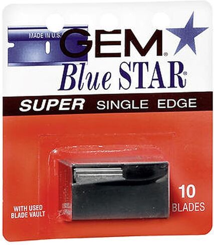Gem Blue Star Super Single Edge Blades in Saudi Arabia