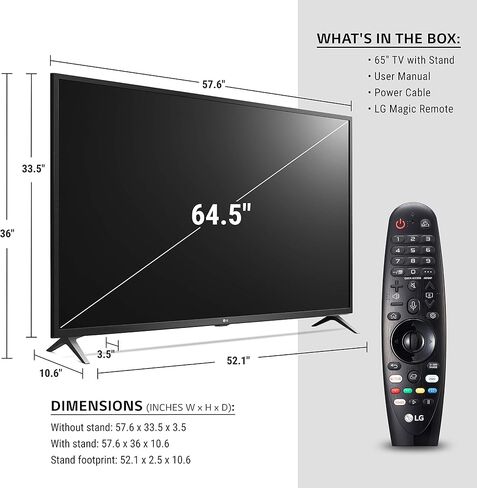 LG 65UN8500PUI Alexa Built-In Ultra HD 85 Series 65" 4K Smart UHD TV (2020) in Saudi Arabia