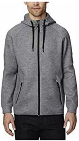 سترة هوديي للرجال من 32 درجة بسحاب كامل من الصوف in Kuwait