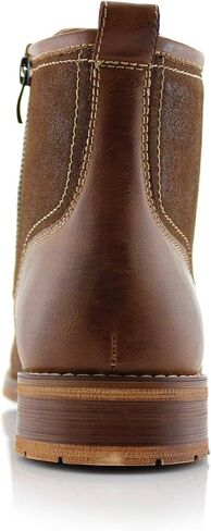 Ferro Aldo Rufus MFA806032 Mens Casual Suede Cap Toe Boot Motorcycle Zipper Boots in Saudi Arabia