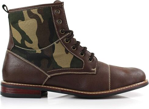 Ferro Aldo Rufus MFA806032 Mens Casual Suede Cap Toe Boot Motorcycle Zipper Boots in Saudi Arabia