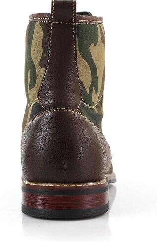 Ferro Aldo Rufus MFA806032 Mens Casual Suede Cap Toe Boot Motorcycle Zipper Boots in Saudi Arabia