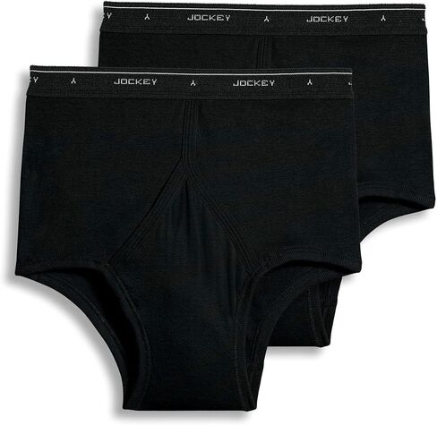 Jockey Men's Underwear Tall Man Classic Brief - 2 Pack in Kuwait