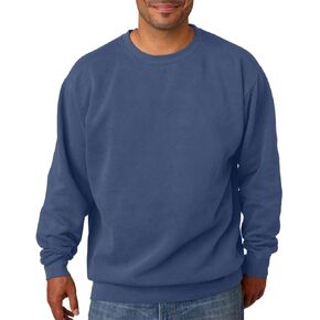 Comfort Colors Chouinard Adult Heavyweight Blended Sweatshirt, Blue Jean PgmDye, X-Large in Saudi Arabia