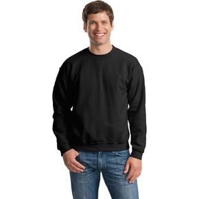 Gildan Activewear 50/50 Crewneck Sweatshirt, 4XL, Black in Saudi Arabia