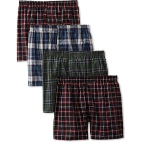 Fruit of the Loom Men's Woven Tartan and Plaid Boxer Multipack in Saudi Arabia