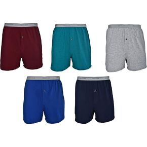 Fruit of the Loom Men's Soft Stretch-Knit Boxer Multipack in Saudi Arabia