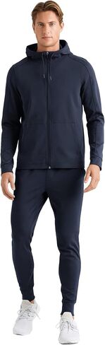 Rhone Men's Spar Full Zip Hoodie with Moisture-Wicking Technology Stretch Durable and Soft in Saudi Arabia