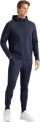 Rhone Men's Spar Full Zip Hoodie with Moisture-Wicking Technology Stretch Durable and Soft in Saudi Arabia