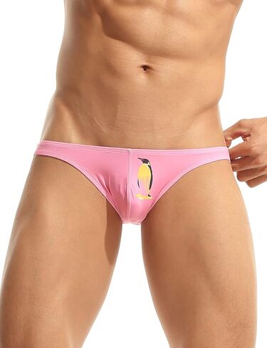 SEOBEAN Mens Sexy Super Low Rise Bikini Briefs Underwear 10110 in Saudi Arabia