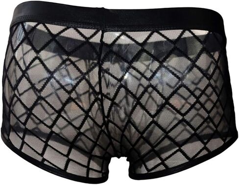Sexy Underwear Lingerie Men's Lace Mesh Men's Panties Boxers Briefs Red and White Corset Lingerie for Women in Saudi Arabia