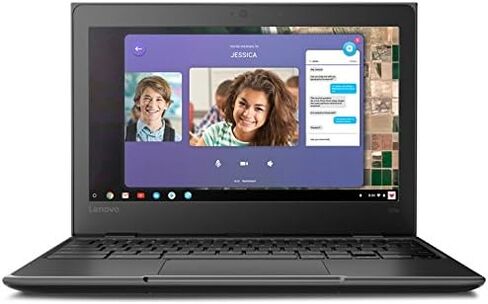 Lenovo 11.6 بوصة HD IPS touch 2 في 1 Chromebook، رباعي النواة Media Tek MT8173C (4C، 2X A72 + 2X A53)، 4 جيجا رام، 32 جيجا اي ام ام سي، 802.11ac واي فاي، بلوتوث 4.2، HDMI ، Type-C، نظام تشغيل كروم in Saudi Arabia