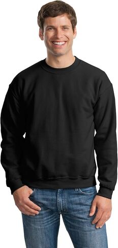 Gildan Activewear 50/50 Crewneck Sweatshirt, 4XL, Black in Kuwait