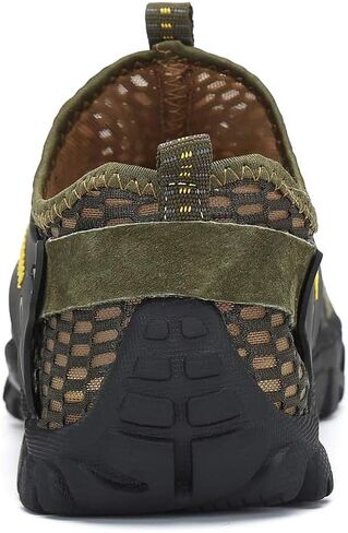 FLARUT Men's Sandals Barefoot Hiking Shoes Quick Dry Breathable Mesh Lightweight Outdoor Training Water Walking Shoes in Kuwait