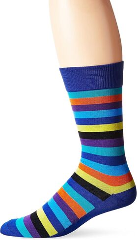 Hot Sox mens Classic Pattern and Solid Novelty Casual Fashion Socks in Saudi Arabia