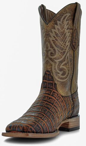 Soto Boots Mens American Gator Belly Print Boots H50035 in Saudi Arabia