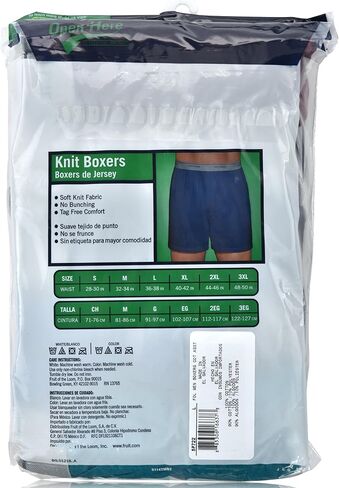 Fruit of the Loom Men's Soft Stretch-Knit Boxer Multipack in Saudi Arabia
