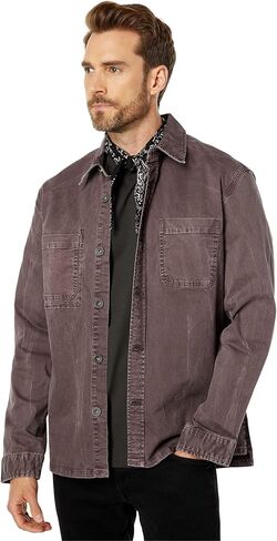 قميص عمل رجالي من JOHN VARVATOS مطبوع عليه Blythe Classic Fit L/S in Kuwait