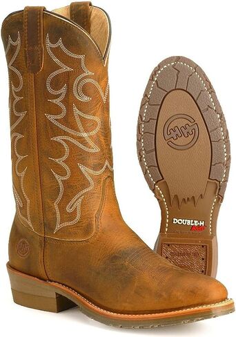 Double H Men's 12 Inch Dylan Oldtown Folklore 12 D(M) US Medium Brown in Kuwait
