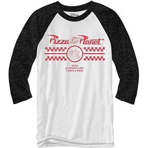 Disney Graphic Tees Toy Story Mens Shirts - Pizza Planet Long Sleeve Tee Shirts for Men in Kuwait