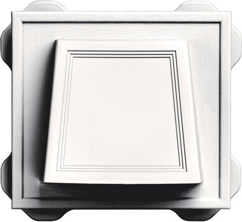 Builders Edge 140116774117 Vent, Bright White in Saudi Arabia