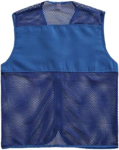 TOPTIE Adult Mesh Vest Zipper Supermarket Team Volunteer Uniform Vest in Saudi Arabia