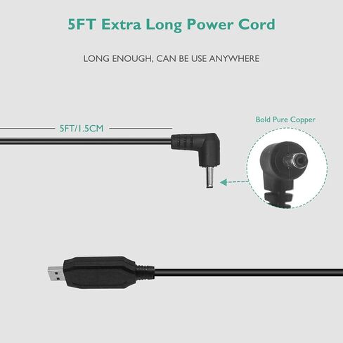 for Wahl Charger Cord, Lnauy Adapter Compatible with Wahl 9818L 9818 9888L 9854L 9876L Groomer Clipper S004mu0400090 9854-600 97581-405 9867-300 79600-2101 Replacement 4V Power Supply in Saudi Arabia