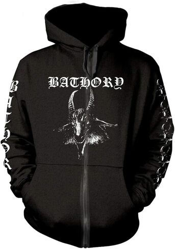 Bathory 'Goat' Zip Up Hoodie in Kuwait