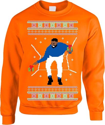 ALLNTRENDS Adult Crewneck 1-800 Hotline Bling Ugly Christmas Sweater in Saudi Arabia