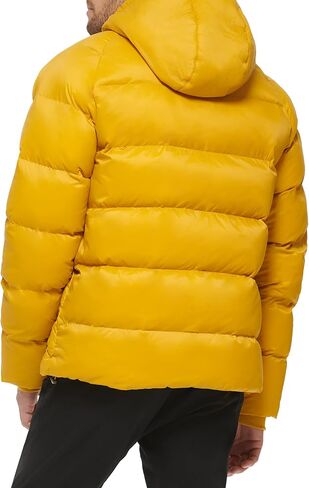 Dockers Men's Recycled Quilted Hooded Puffer Jacket in Saudi Arabia
