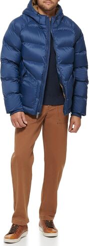 Dockers Men's Recycled Quilted Hooded Puffer Jacket in Saudi Arabia