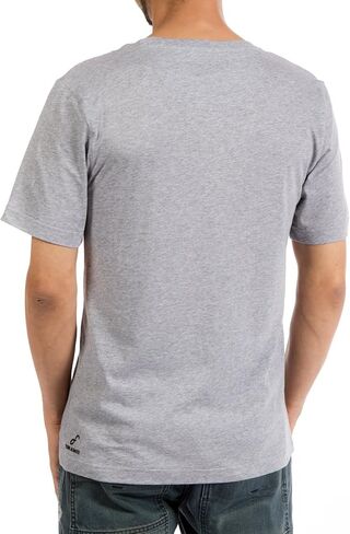 Ably Tourist Men's Cotton Pocket-Less T-Shirt | Repels Liquids, Stains, and Odors in Kuwait
