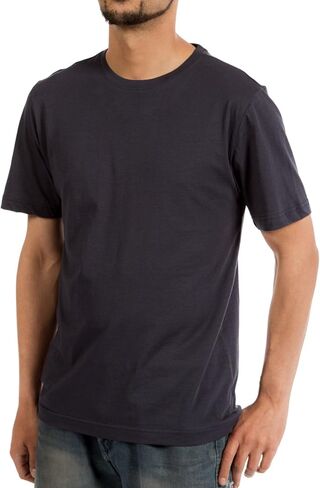 Ably Tourist Men's Cotton Pocket-Less T-Shirt | Repels Liquids, Stains, and Odors in Kuwait