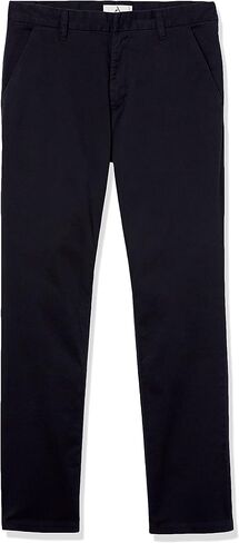 Amazon Aware Men's Cotton Straight Leg Chino Pant, Black, 42W x 32L in Saudi Arabia