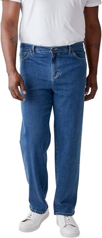 Liberty Blues Men's Big & Tall ™ Loose Fit 5-Pocket Stretch Jeans in Kuwait