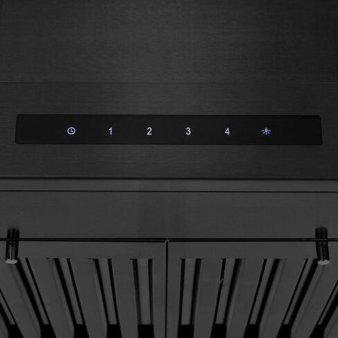 ZLINE 24" Convertible Vent Wall Mount Range Hood in Black Stainless Steel (BSKEN-24) in Saudi Arabia